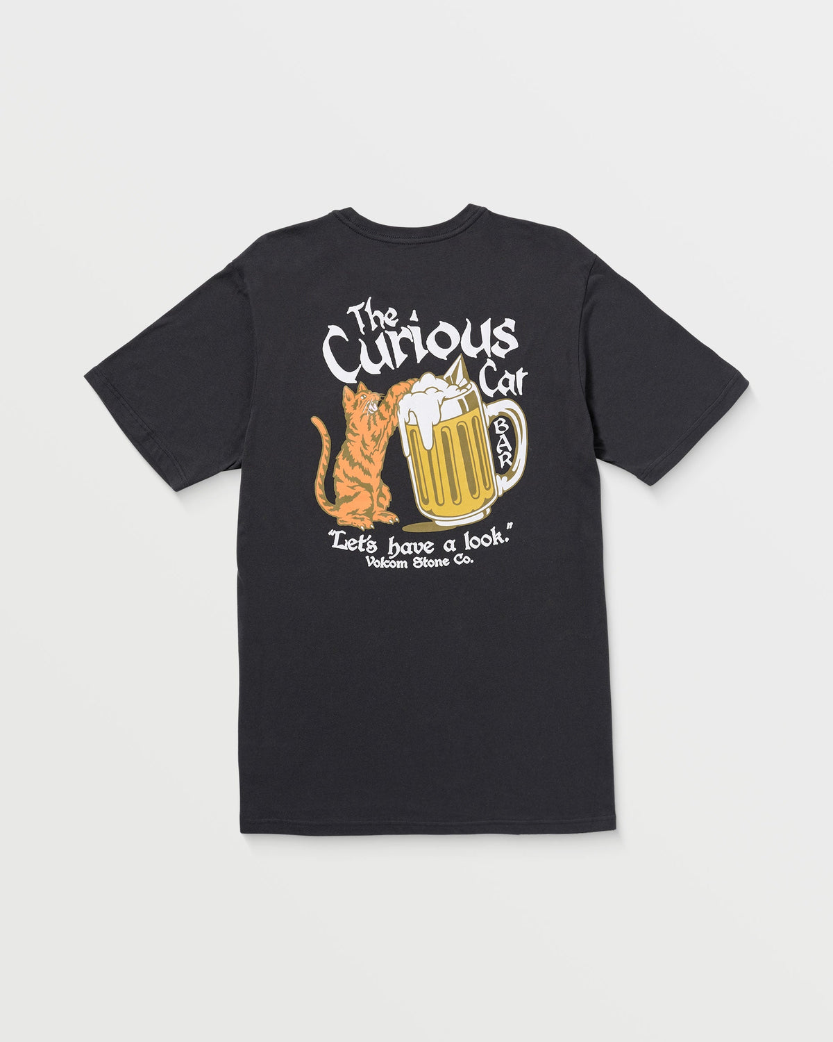 Men's Curious Cat Short Sleeve Tee