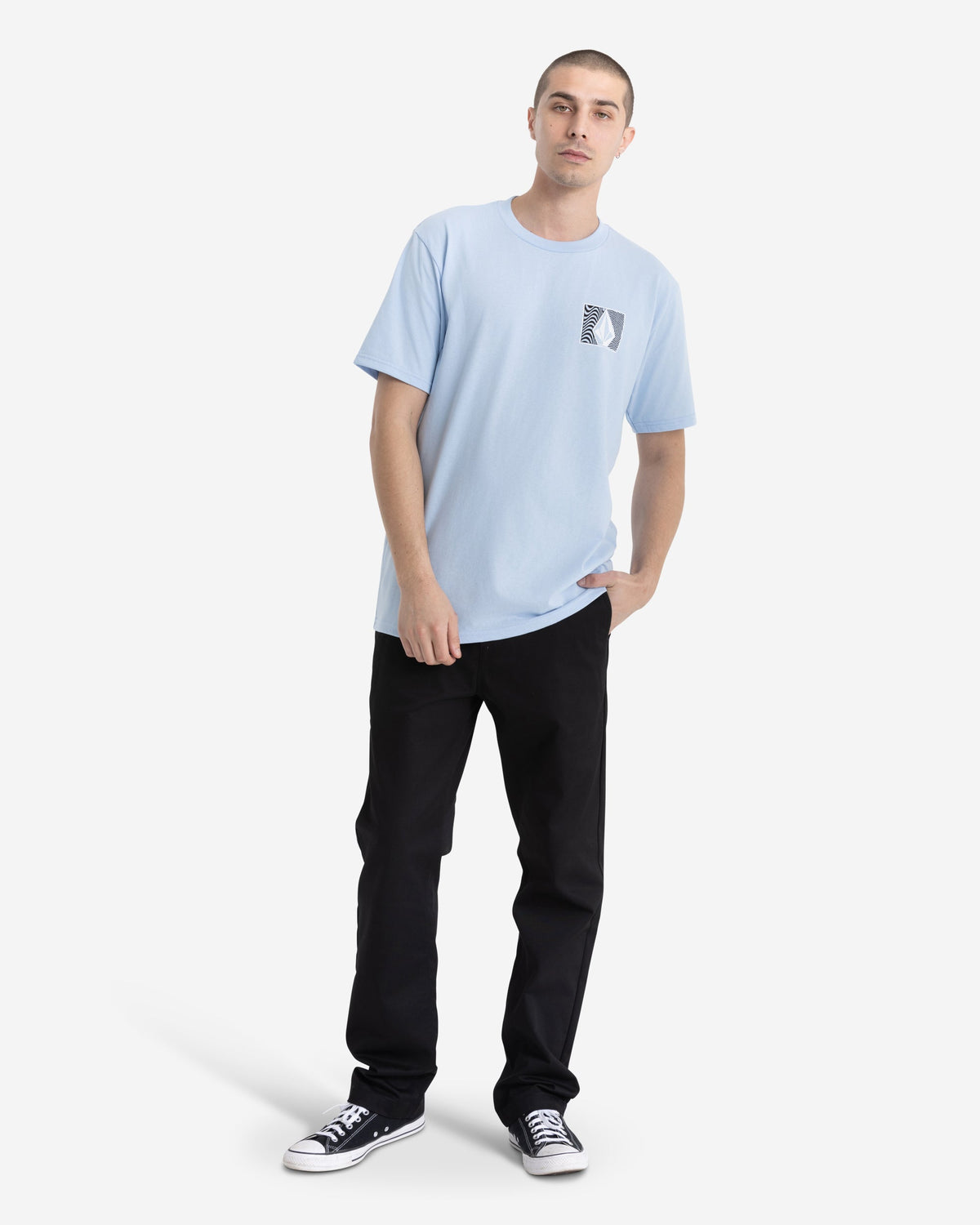 Men's Wavy Train Short Sleeve Tee