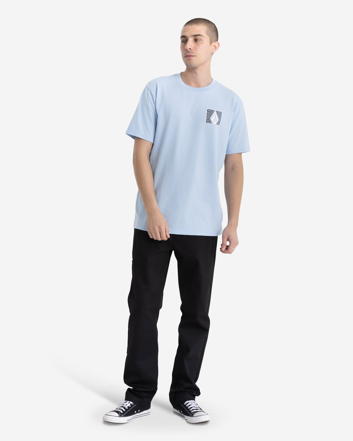 Men's Wavy Train Short Sleeve Tee