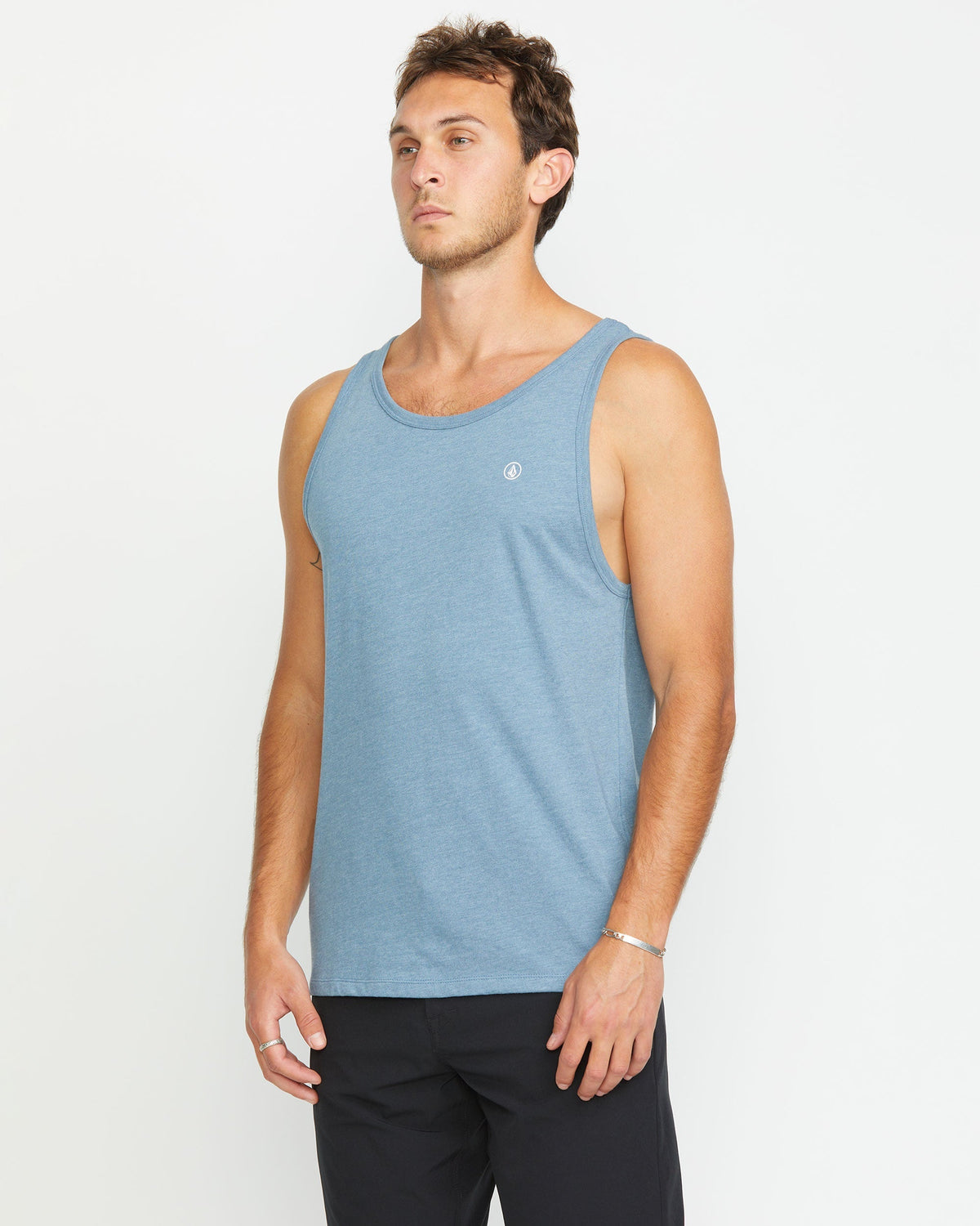 Men's Solid Heather Tank