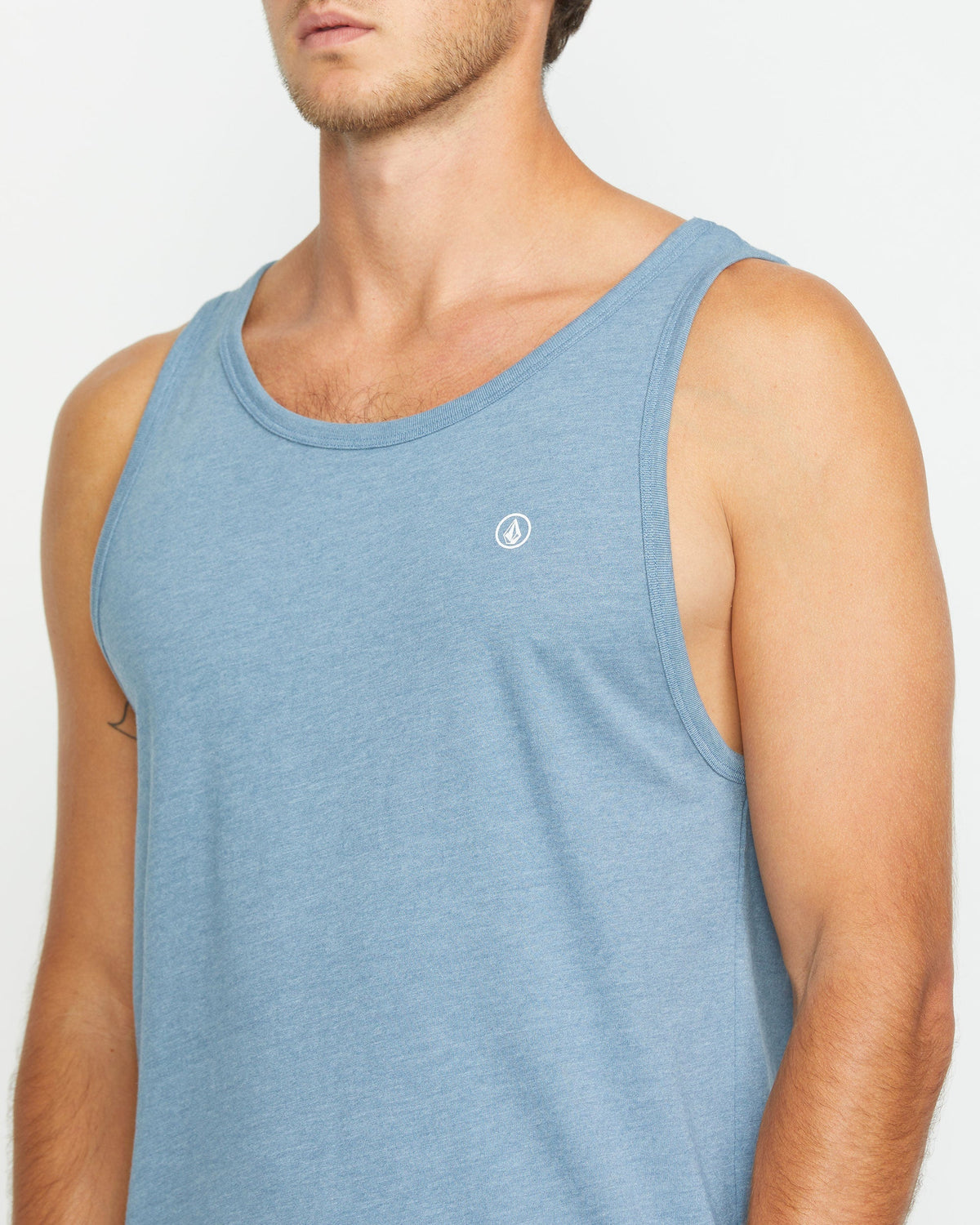 Men's Solid Heather Tank