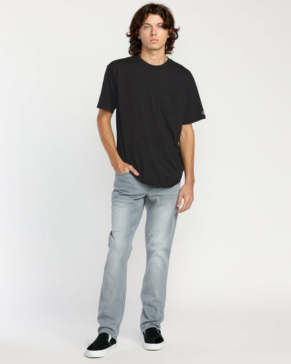 Men's Solid Short Sleeve Pocket Tee