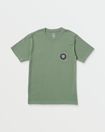 Men's Woven Label Pocket Tee