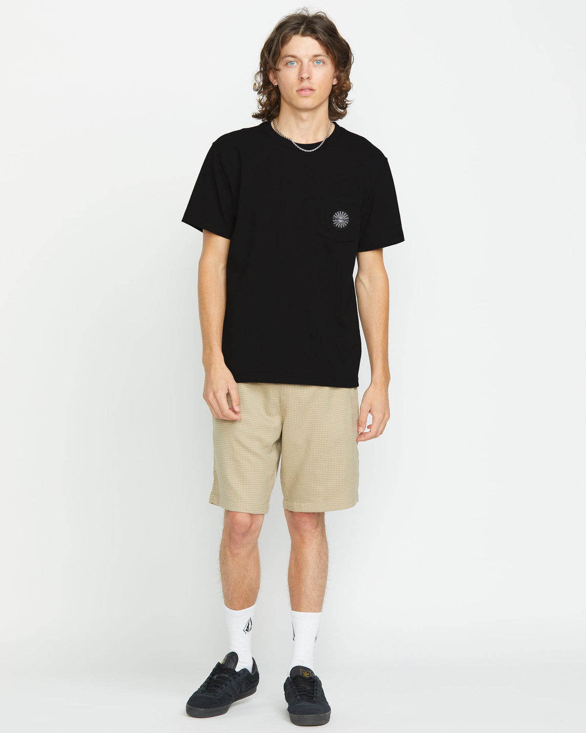 Men's Woven Label Pocket Tee