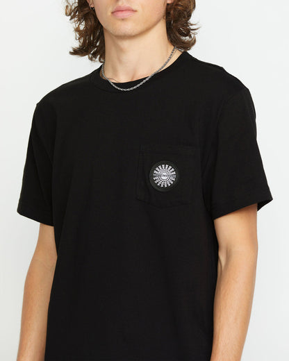 Men's Woven Label Pocket Tee