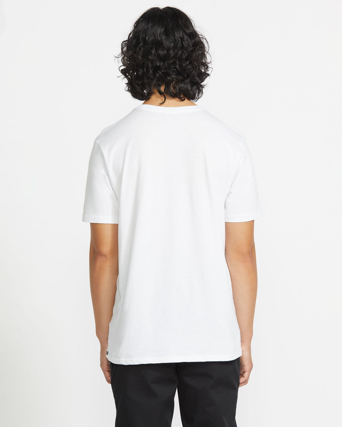 Men's Solid Short Sleeve Shirt Pocket Tee