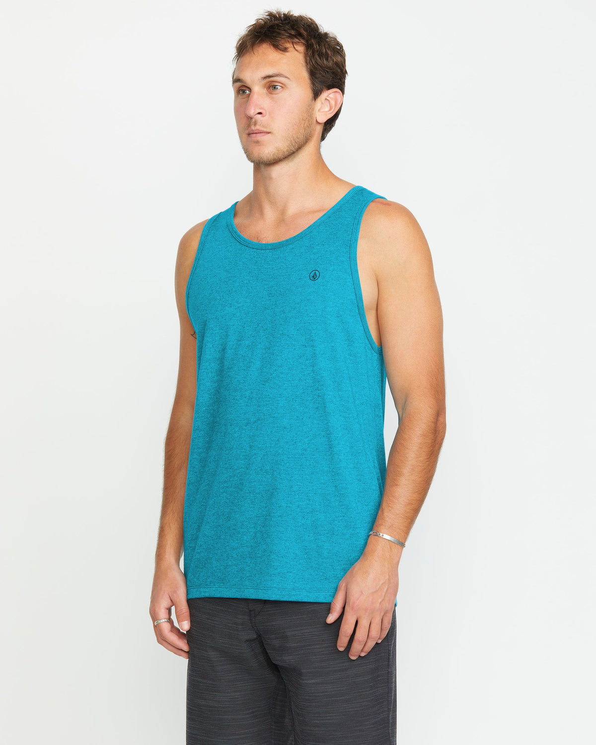 Men's Solid Heather Tank