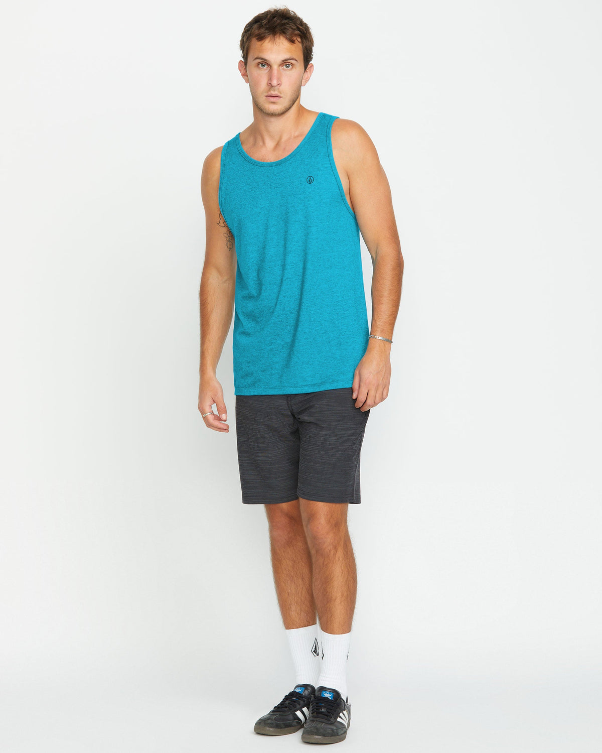 Men's Solid Heather Tank