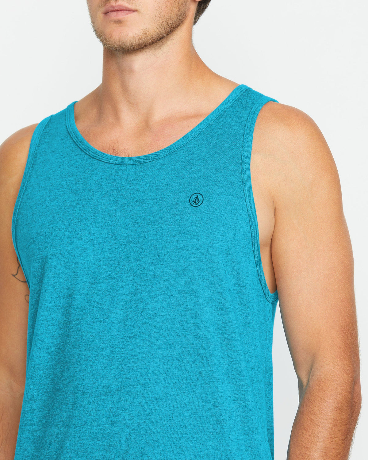 Men's Solid Heather Tank