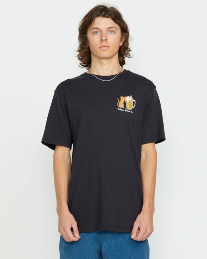 Men's Curious Cat Short Sleeve Tee