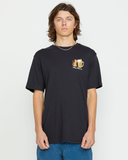 Men's Curious Cat Short Sleeve Tee