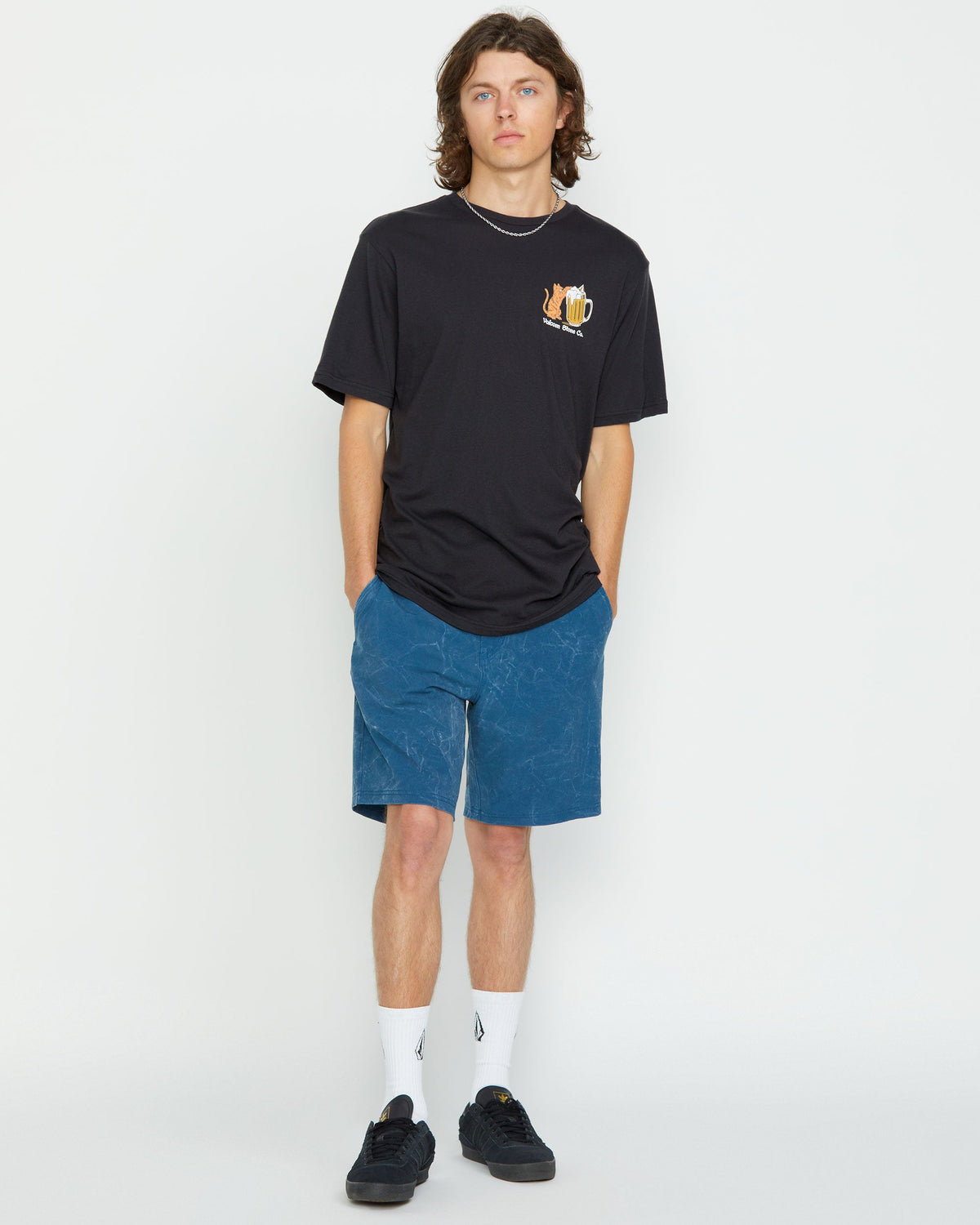 Men's Curious Cat Short Sleeve Tee