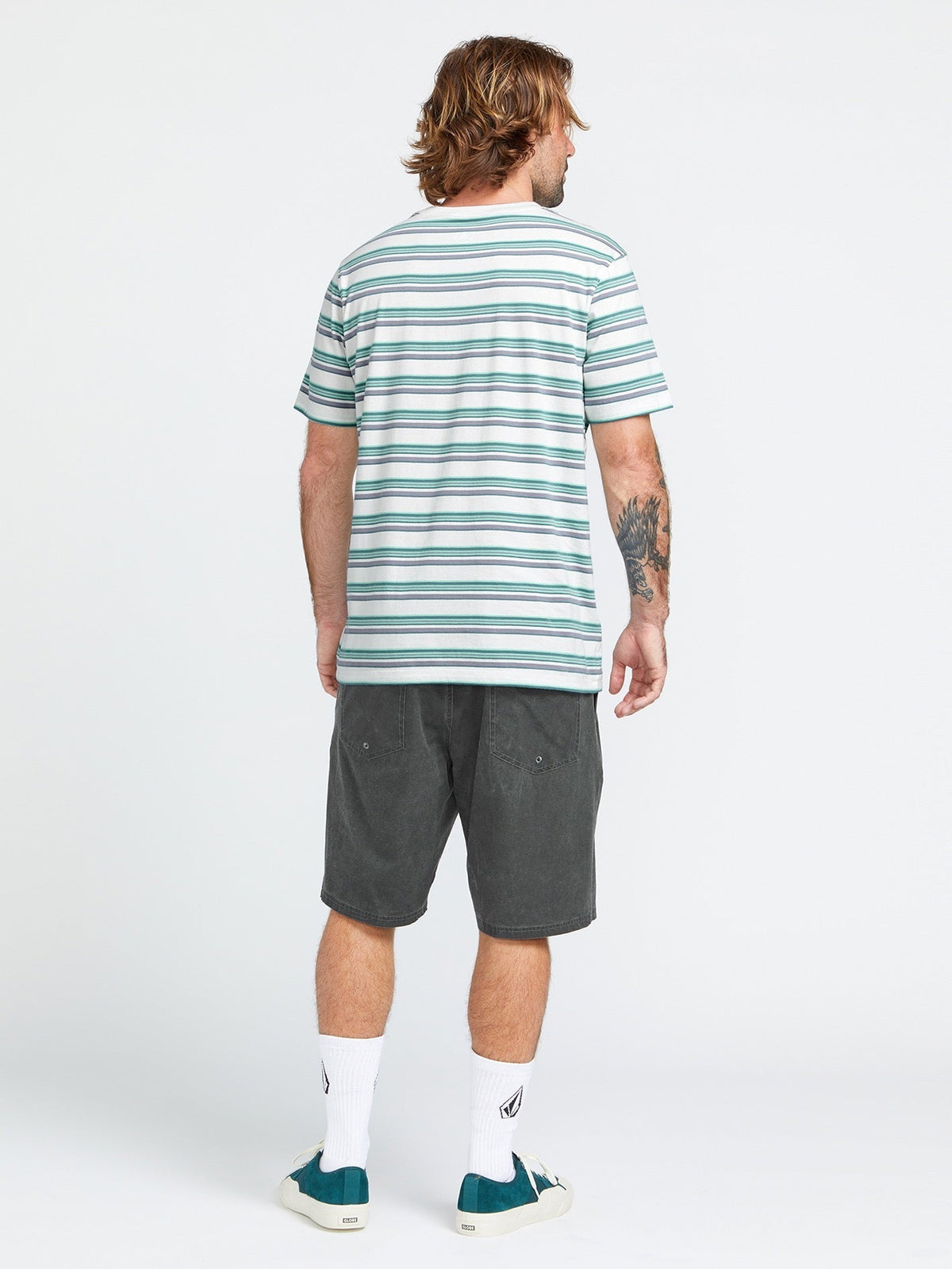 Men's Stone Faded Hybrid Shorts