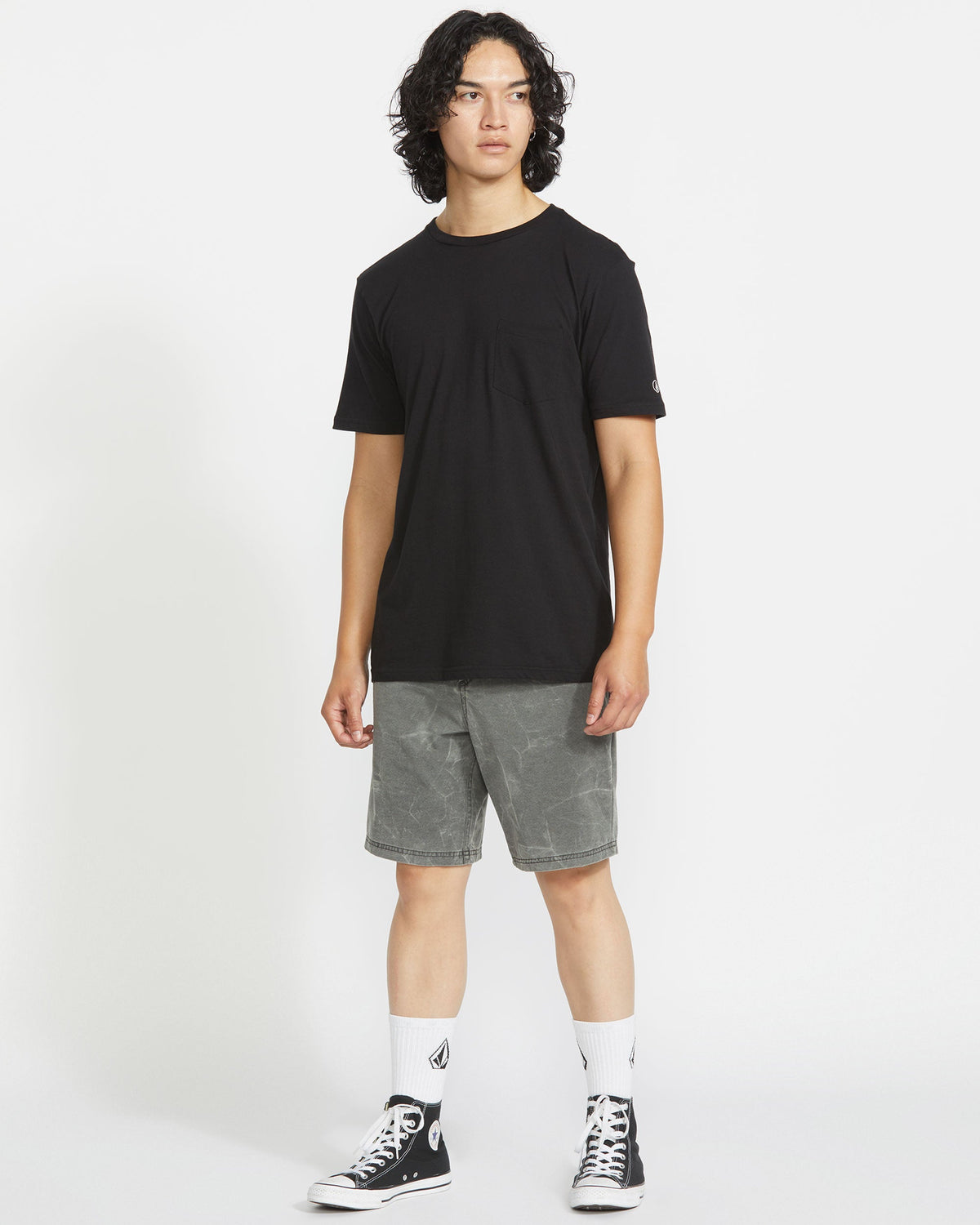 Men's Stone Faded Hybrid Shorts