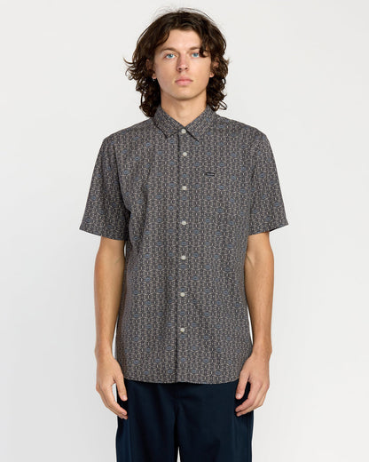 Men's Scaler Stone Woven Short Sleeve Shirt