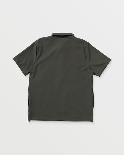 Volcom Japan Men's Sense Popover Short Sleeve Shirt