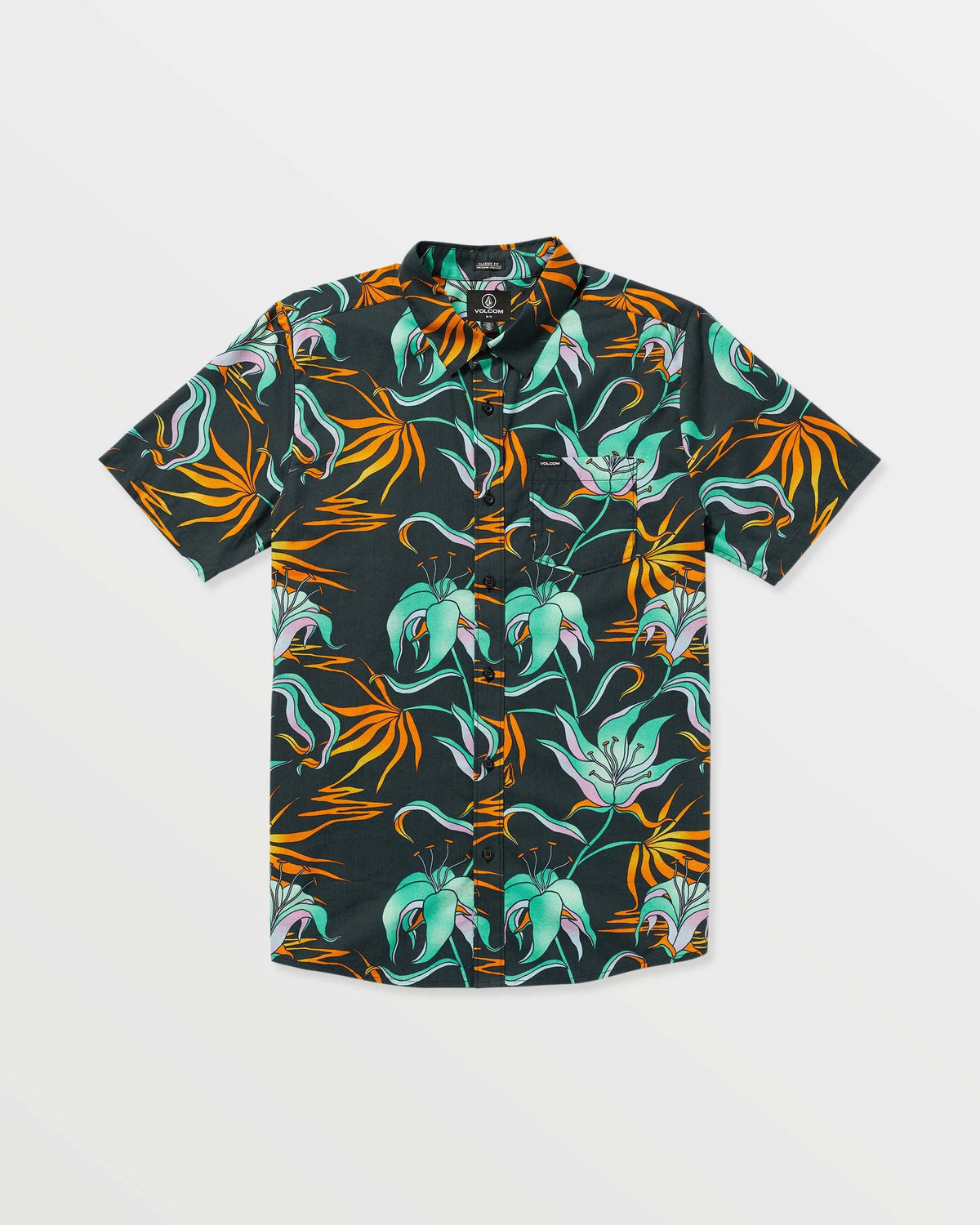 Men's Brainmelter Floral Short Sleeve Shirt