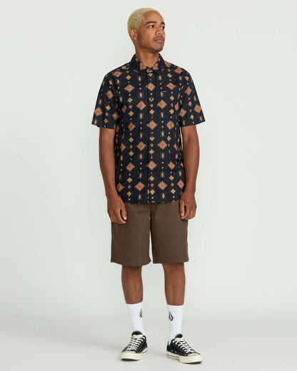 Men's Desert Dobby Short Sleeve Shirt