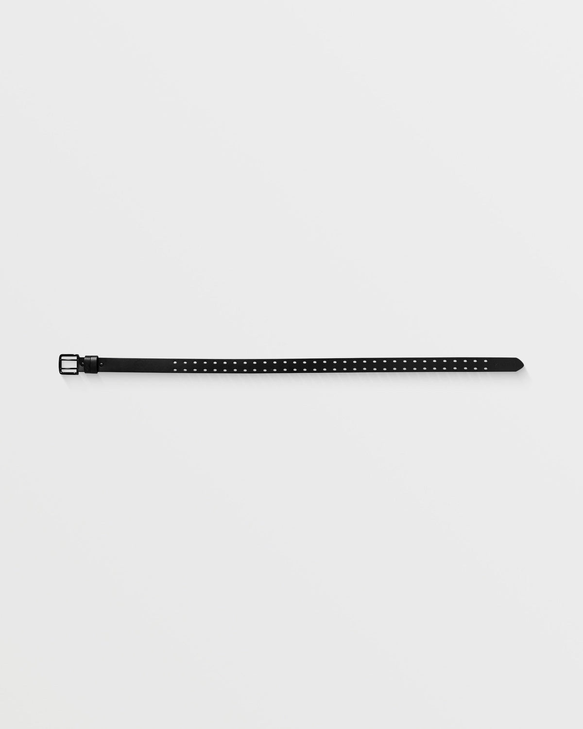 Men's Two Spike Leather Belt