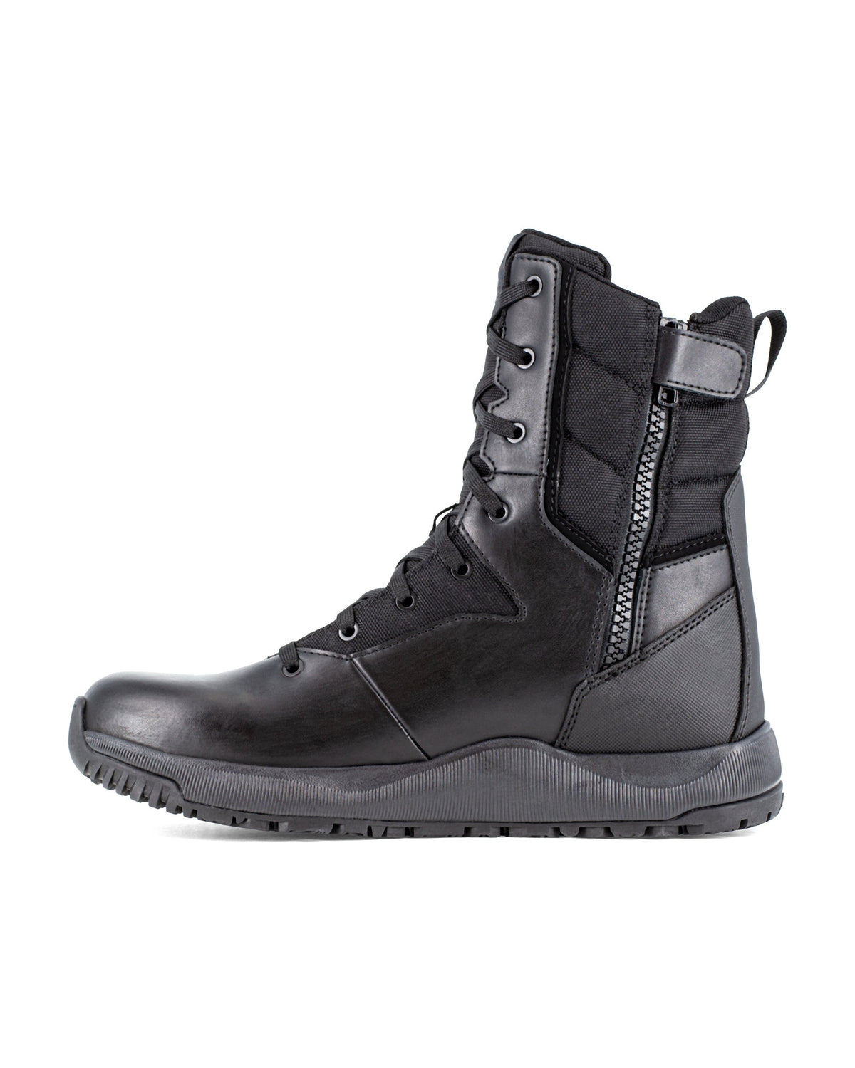 Men's Street Shield Soft Toe Tactical Boots with Side Zipper