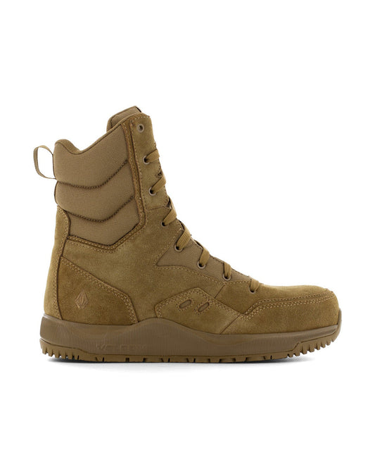 Men's Stone Force Safety Toe Tactical Boots with Side Zipper