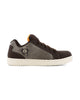 Dark Brown and Khaki