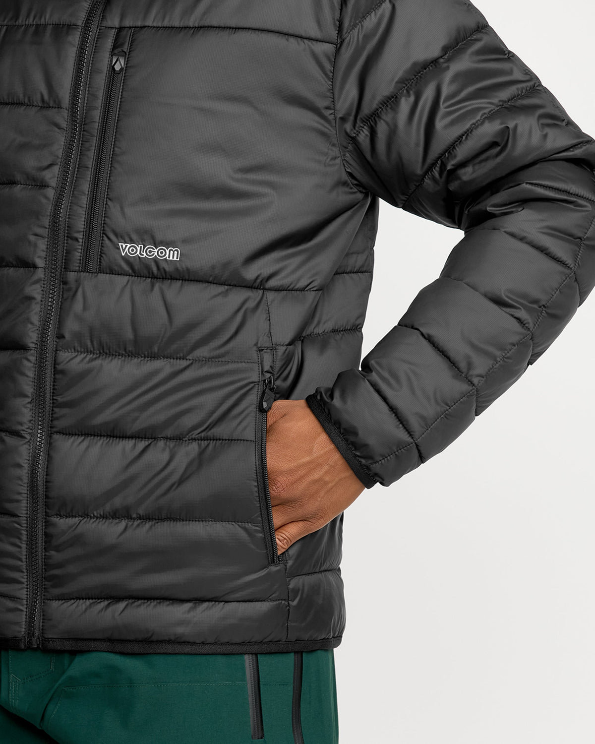 Men's Puff Puff Hooded Jacket