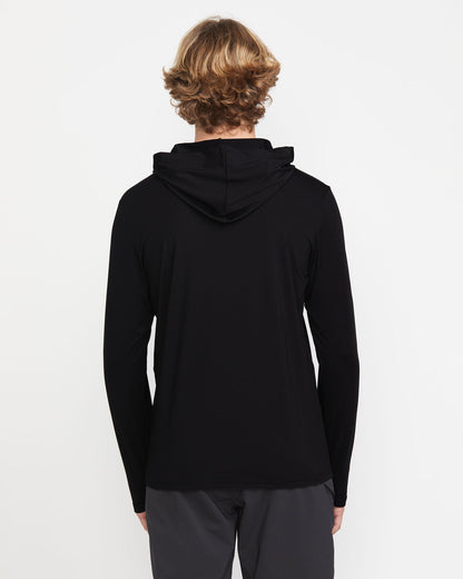 Men's Largee Iconic Hood Long Sleeve Rashguard