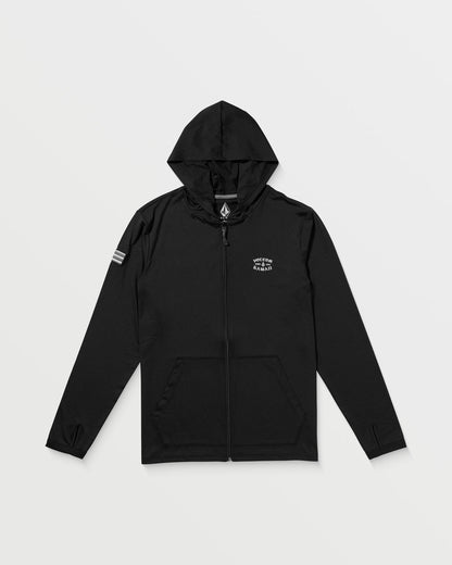 Men's Loose Hood Long Sleeve Surf Tee