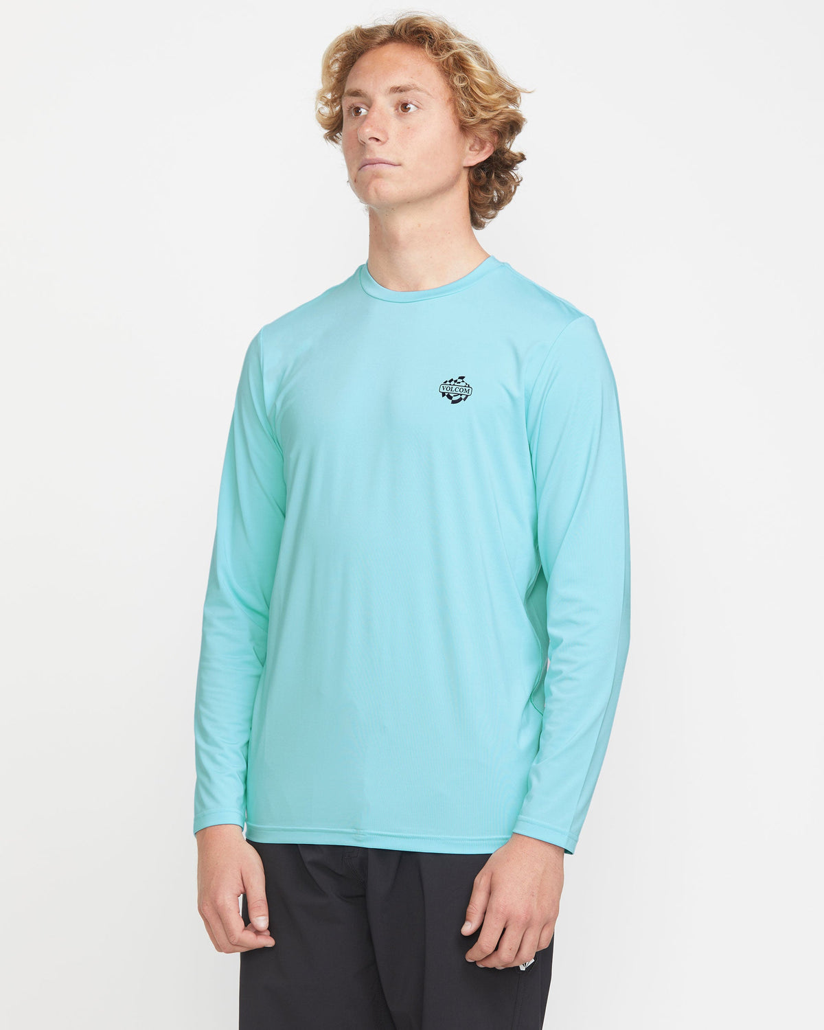 Men's Oval Track Loose Long Sleeve Surf Tee