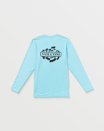 Men's Oval Track Loose Long Sleeve Surf Tee