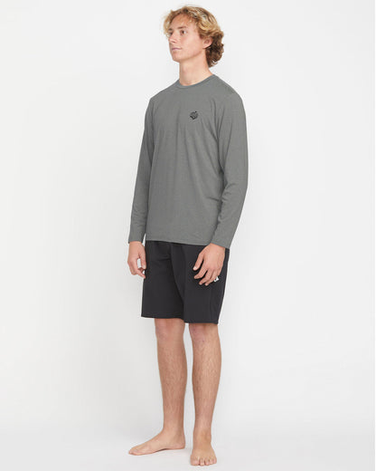 Men's Oval Track Loose Long Sleeve Surf Tee