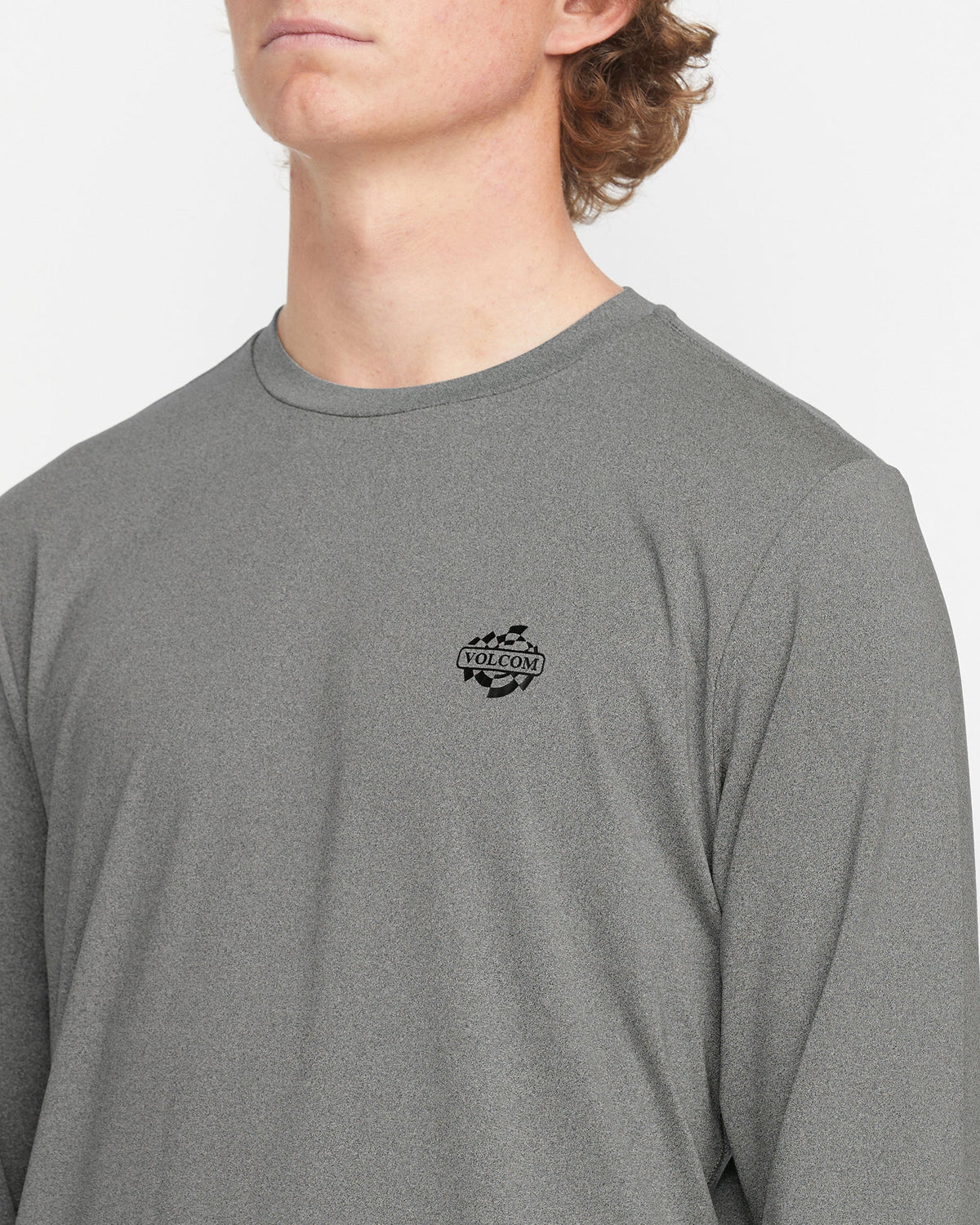 Men's Oval Track Loose Long Sleeve Surf Tee