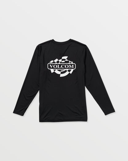 Men's Oval Track Loose Long Sleeve Surf Tee