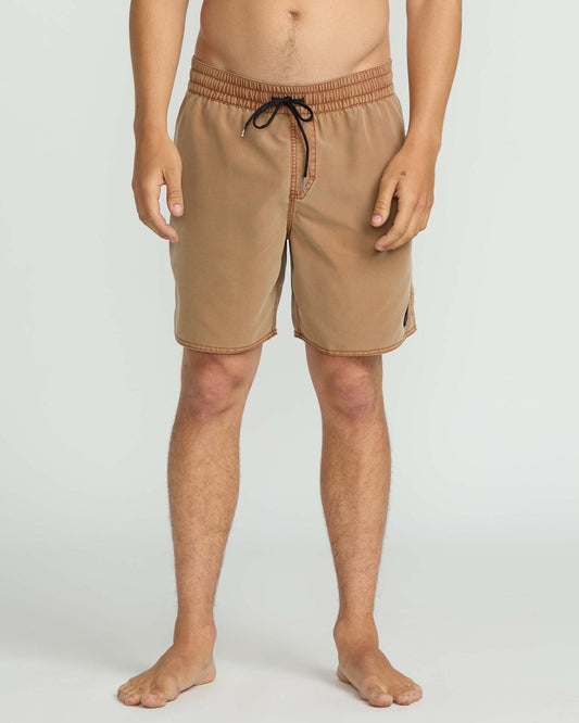 Men's Center Elastic Waist Trunks