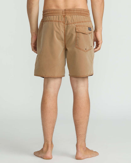 Men's Center Elastic Waist Trunks