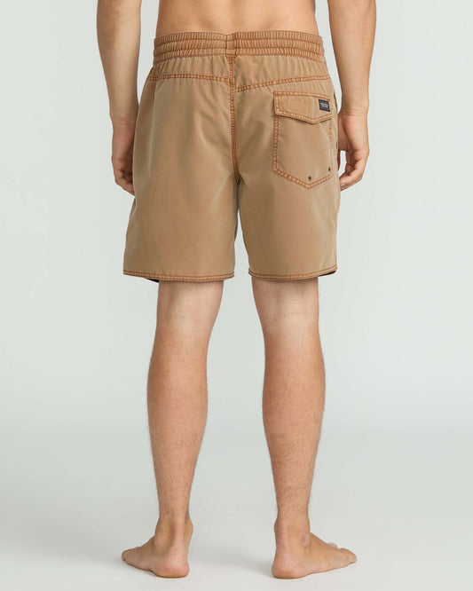 Men's Center Elastic Waist Trunks