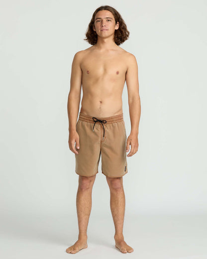 Men's Center Elastic Waist Trunks