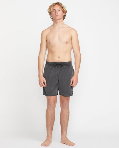 Men's Center Elastic Waist Trunks