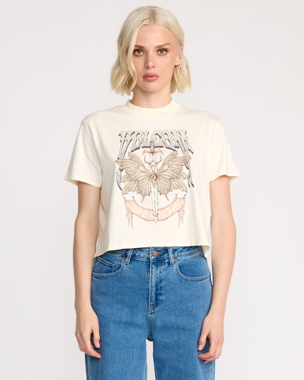 Women's Dial Crop Tee