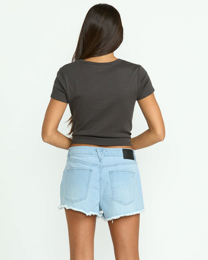 Women's 1991 Stoned Denim Shorts