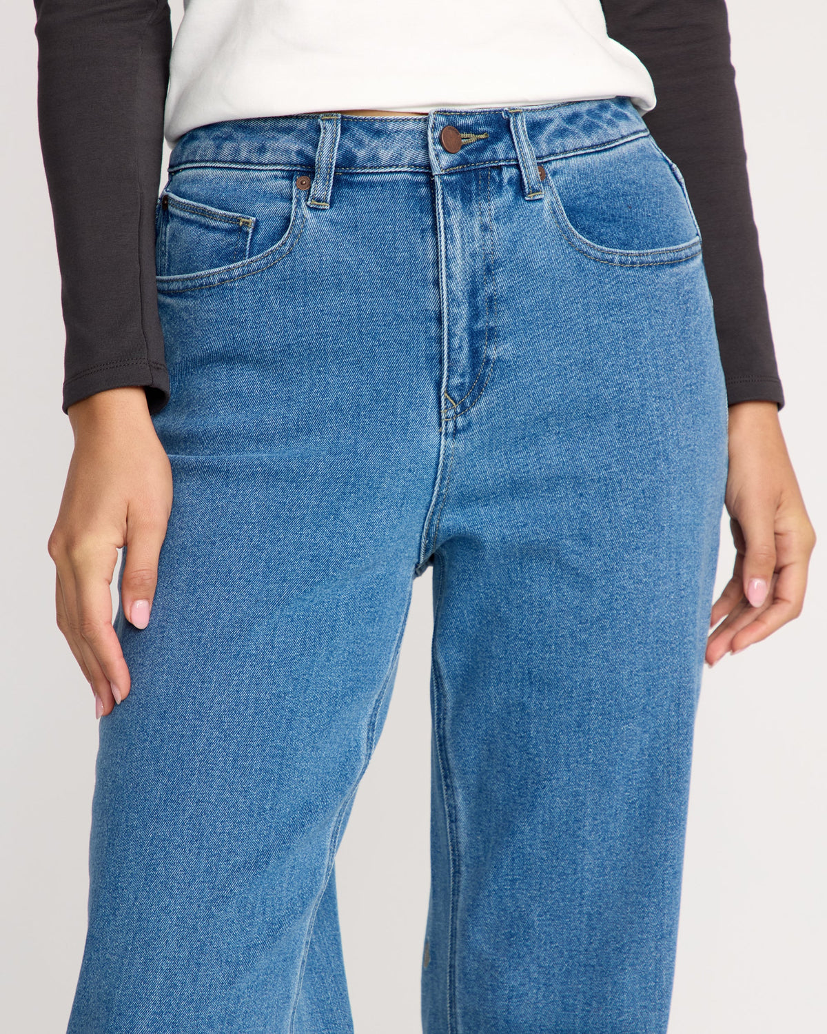 Women's Stoned Boyfriend High Rise Jeans