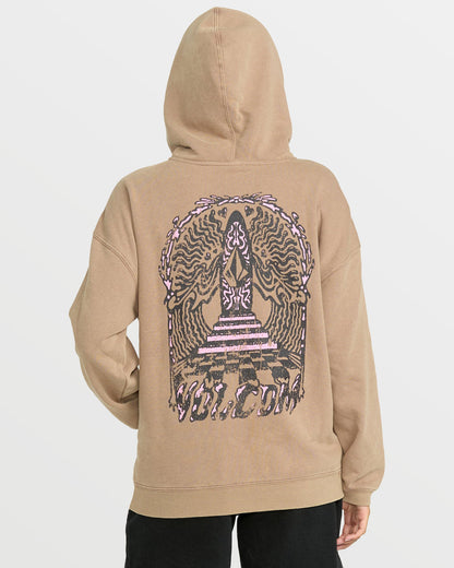 Women's Stone Art Up Zip Sweatshirt