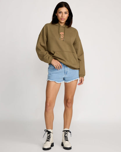 Women's Stone Art Up Hoodie