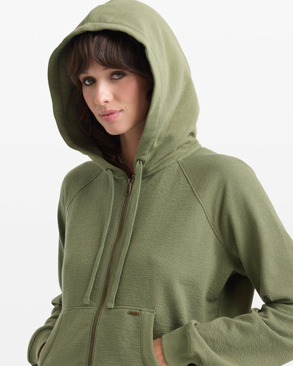 Women's Lived In Fleece Zip Sweatshirt