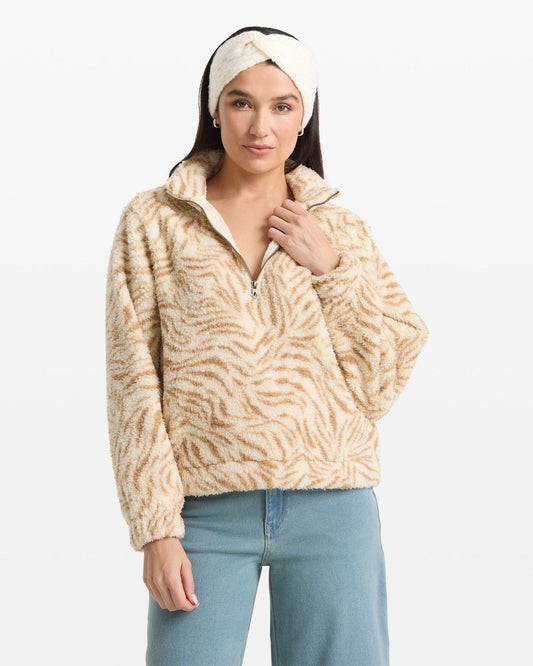 Women's Halfstone Zip Sweatshirt