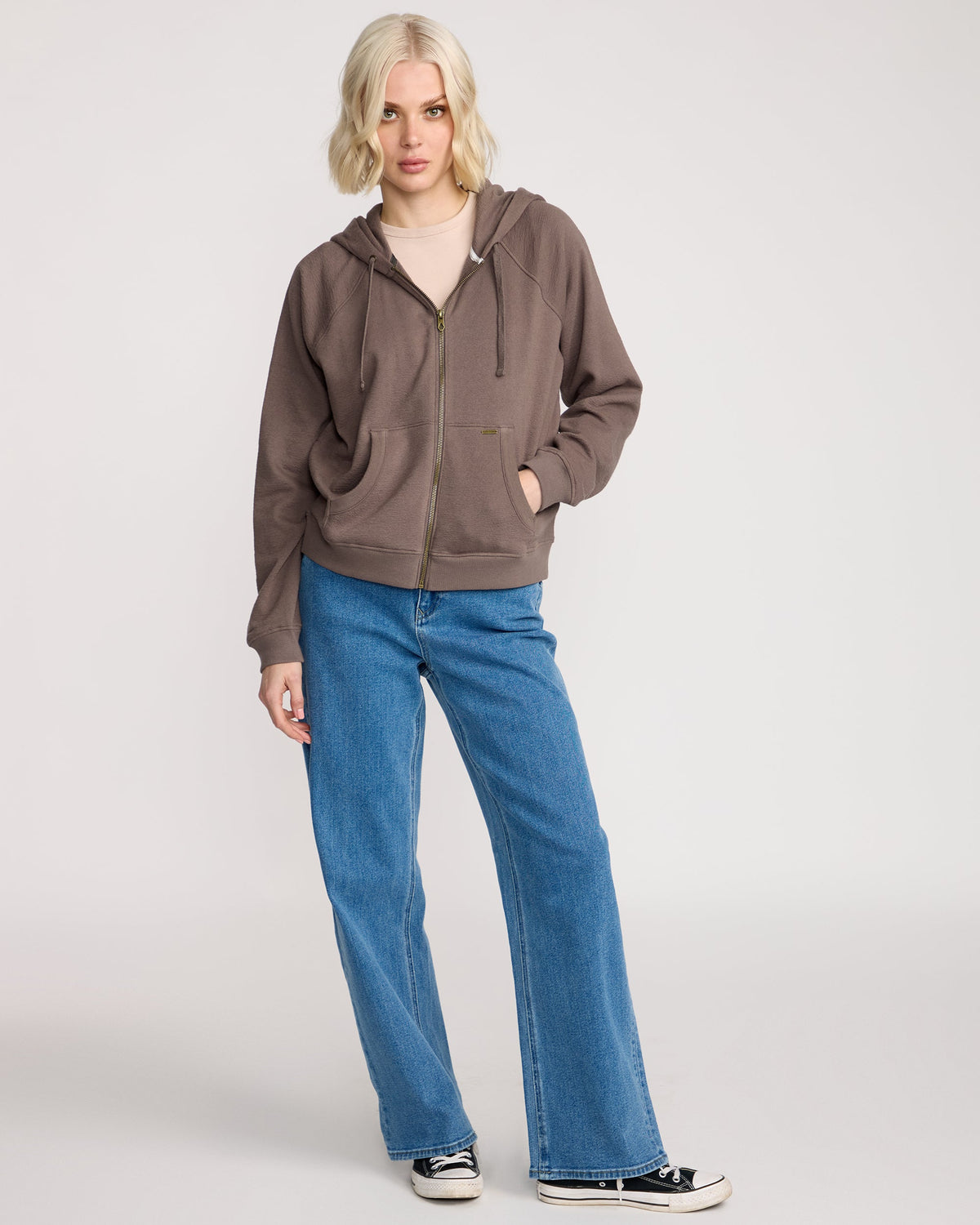 Women's Lived In Fleece Zip