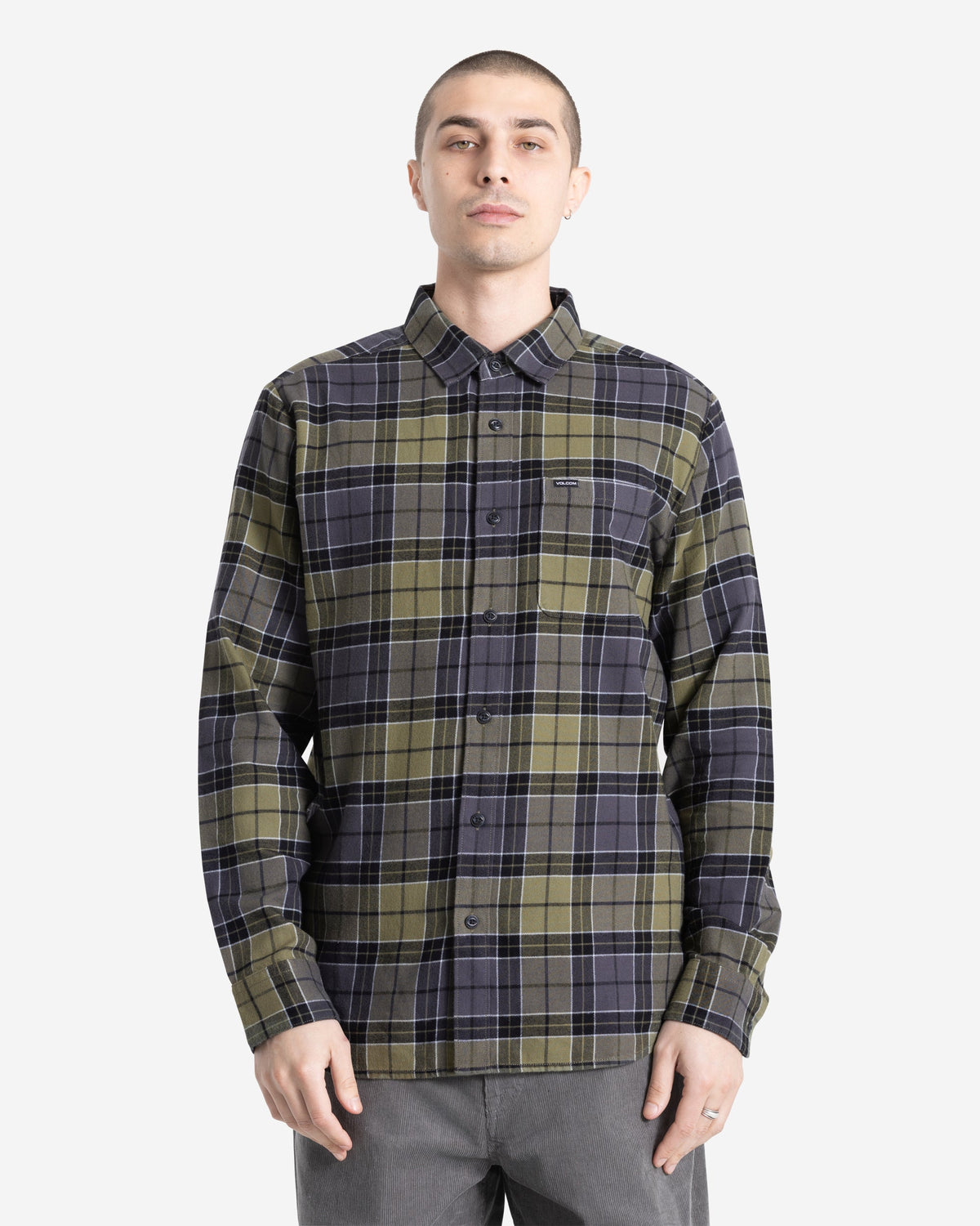 Men's Caden Plaid Long Sleeve Shirt