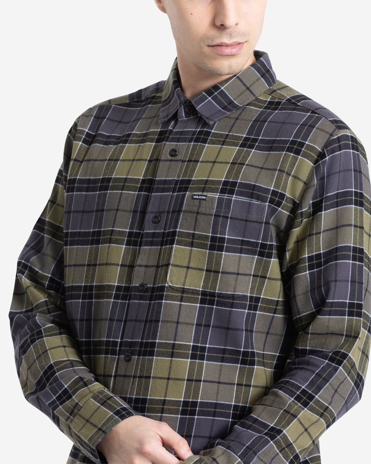 Men's Caden Plaid Long Sleeve Shirt